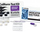 The Total Coliform/E. coli Indicator Bacteria Test Kit includes five tubes, each with a nutrient tablet. If E. coli is present the sample will fluoresce with exposure to UV light (365 nm) from the UV penlight (included). Code 4-3616-UV