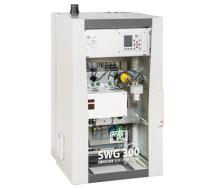 Continuous emission monitoring systems with precision measuring modules and highly effective gas sampling conditioning.