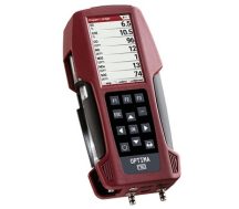 Small, lightweight with large, backlit LCD display and using electrochemical sensors.