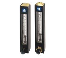 model V brass or stainless steel single flow tube rotameter for medium flow rate measurement