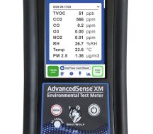 GrayWolf’s proprietary application software for displaying measurements, data logging, generating on-screen trend graphs, accessing on-board educational information (sensor tips, user tips, etc.), and the note storing interface (audio, text, etc. for documenting surveys), and much more. All regularly updated at no charge to customers. WolfOS operates on GrayWolf’s AdvancedSense XM and Zephyr XM instruments.