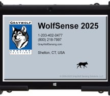 Application software for displaying measurements, data logging, accessing on-board educational information (sensor tips, help videos, user tips, etc.), voice queues and the note storing interface (audio, photo, text, etc. for documenting surveys). And much more, all regularly updated. WolfSense LAP operates on GrayWolf supplied Windows Tablets, or on your own Windows 8/10/11 PC.