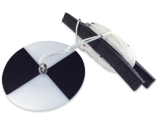 Determine turbidity or degree of visibility in natural waters with this weighted 20 cm diameter disk.