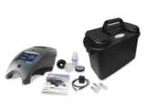 The innovative WaterLink® Spin Touch® BC photometer does all your cooling water testing for you. Each sealed SpinDisk® reagent cartridge contains the precise amount of reagent needed to run a complete series of tests. Just fill one unique SpinDisk® reagent cartridge with less than 3 mL of water and all your vital tests are done automatically—in just 1 minute!  It’s the most advanced system for precise use of wet chemistry methods ever produced. Now analysts can achieve precision without time consuming test and clean-up procedures. This ground-breaking analysis system is so simple anyone can use it! No vials to fill, no prep time, no guessing!