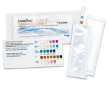 LaMotte Foil Packaged Drinking Water Test Strip tests 5 important water quality parameters for both municipal and well water sources in only seconds! With a 2-second dip, each strip determines Free Chlorine, Total Chlorine, Total Hardness, pH, and Nitrate.  Sold in case of 100 packets (2 test strips per packet).
