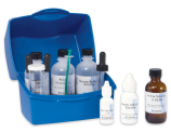 A kit from Solvay for the determination of for the determination of tetrakishydroxymethyl phosphonium sulfate (THPS). Range and sensitivity is 0-100/2 ppm THPS.