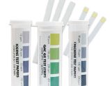 Chemically treated paper strips change to indicate sanitizer level. Strips and color chart are packaged in a waterproof plastic vial. 2951 is specifi cally formulated to read all types of QAC.